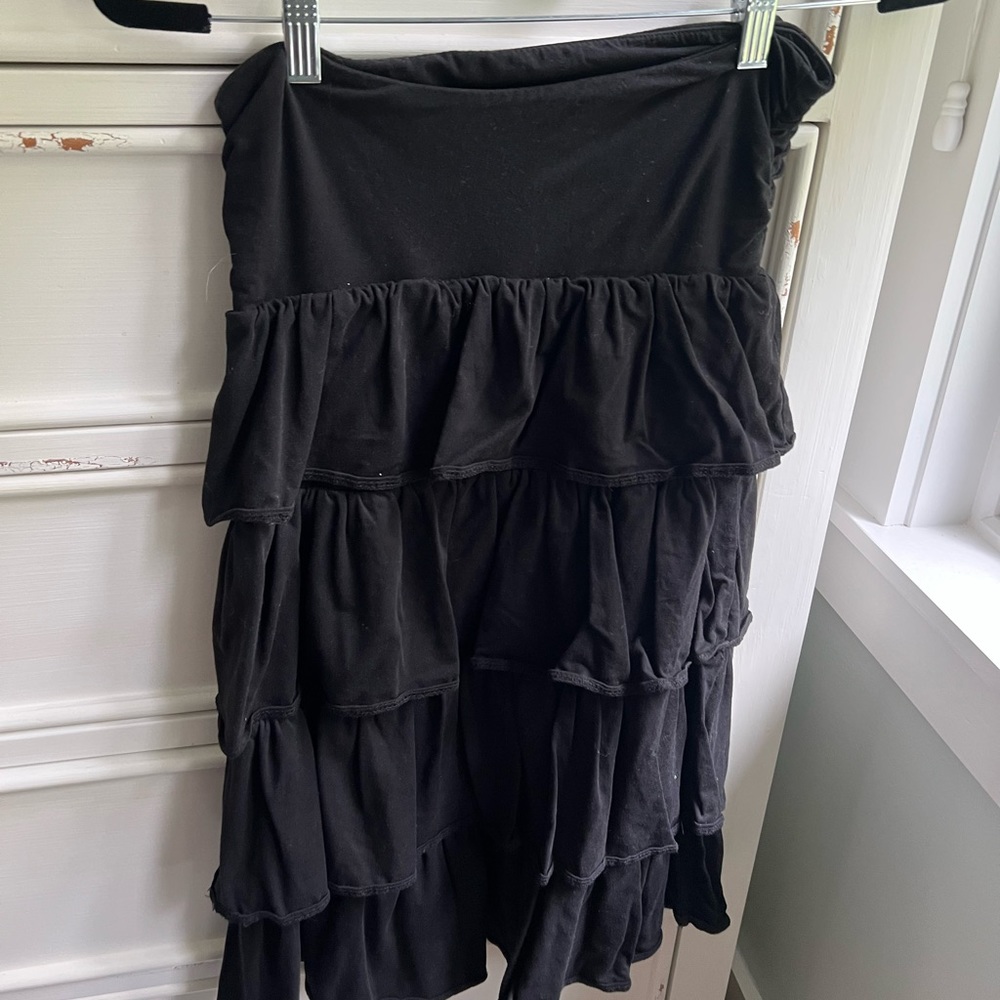 Vintage J Crew strapless cotton dress size medium